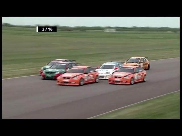 BTCC | Thruxton 2007 | Incredible Racing Moment 5 Cars Wide