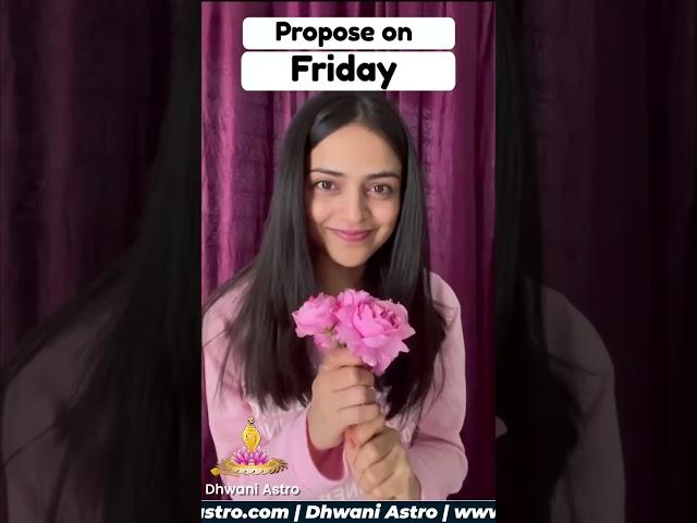 Best Time To Propose Your Lover  - Dhwani Astro