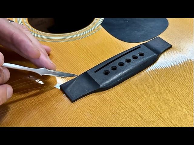 Avoiding Mistakes: How to Glue an Acoustic Guitar Bridge