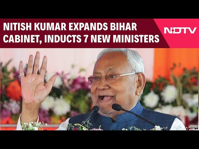 Bihar Cabinet Expansion | Nitish Kumar Expands Bihar Cabinet, Inducts 7 New Ministers, All From BJP