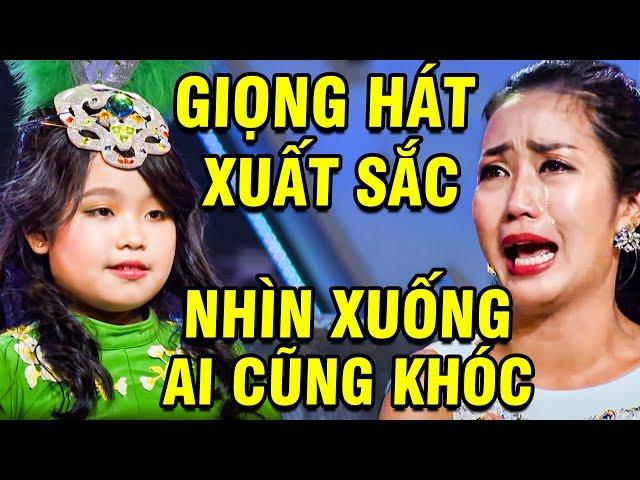 Cả Trường Quay "KHÓC VỠ ÒA" Khi Nghe Cô Bé Có "GIỌNG HÁT XUẤT SẮC"  TUYỆT ĐỈNH SONG CA NHÍ