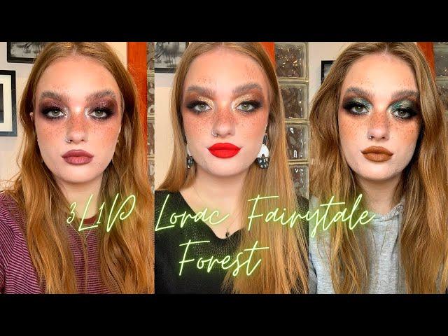 3 Looks 1 Palette with Lorac Fairytale Forest!