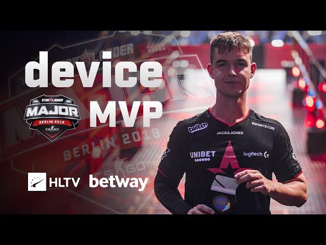 device - HLTV MVP by betway of StarLadder Major Berlin 2019