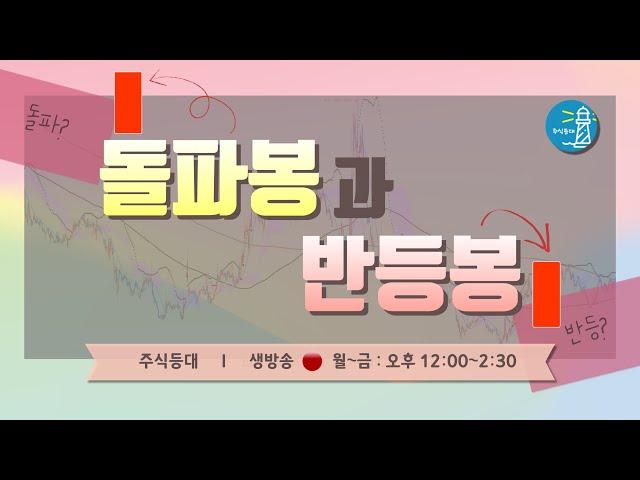 돌파봉과 반등봉