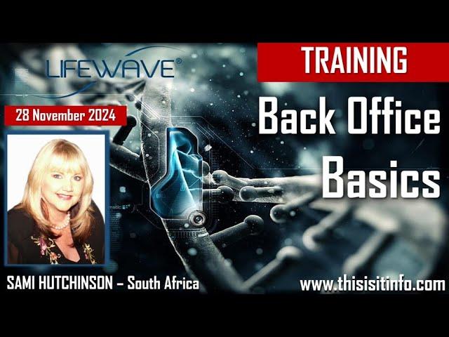 Back Office Basics - Sami Hutchinson