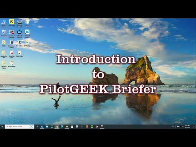 PilotGEEK Pre-Flight Briefer,  Feature Overview