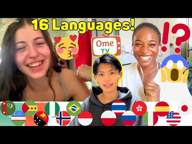 Speaking to People WORLDWIDE in Their Own Languages! - OmeTV