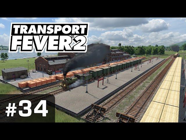 #34: Projekt Güterbahnhof S 92  Let's Play Transport Fever 2  Sandbox / schwer