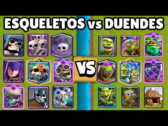 Goblins vs Skeletons | Clash Royale Olympics