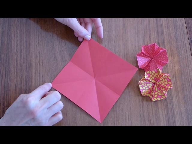 Origami – Kirschblüten aus Papier