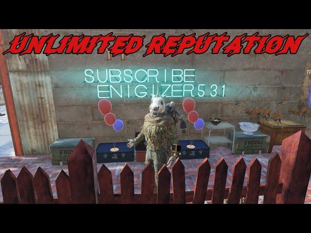 Fallout 76 Unlimited reputation Glitch! Raiders And Settlers!