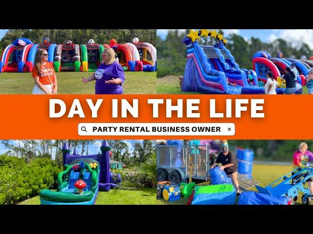 Party Rental Business Owner Tips | Day in the Life #4