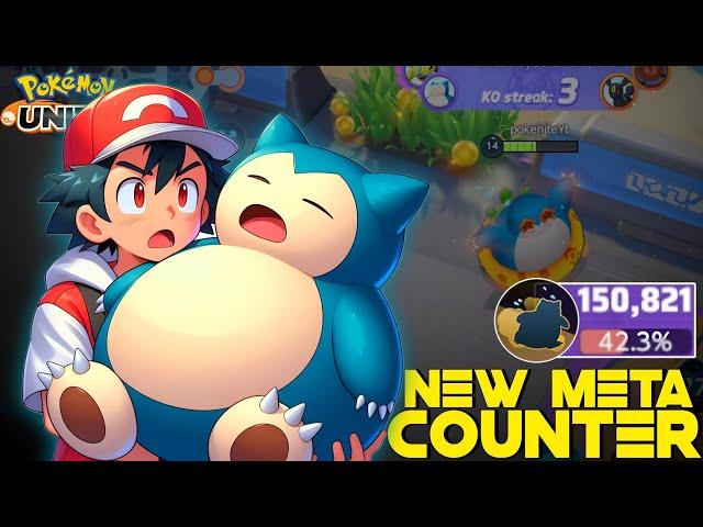 22 KILLS !!! SNORLAX IS PERFECT COUNTER OF NEW SPEEDSTER META  | POKEMON UNITE