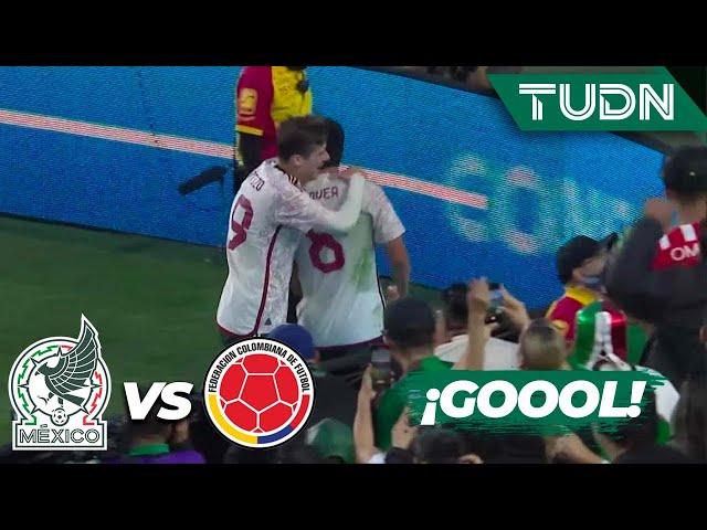 ¡GRAN GOL! Govea REVIENTA el arco | México 1-0 Colombia | Amistoso Internacional | TUDN