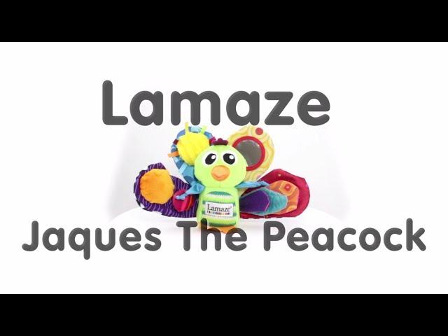 Lamaze Jaques The Peacock 360º view and Features