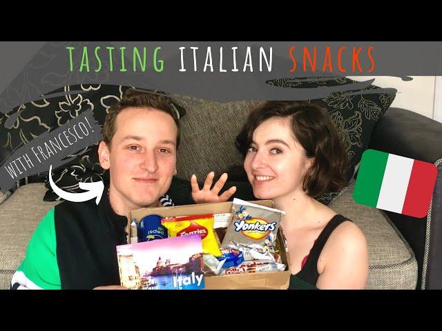 Trying Italian Snacks with my Italian BF - Snack Surprise UK