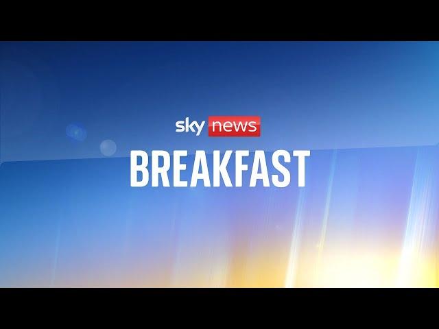 Watch live: ️ Sky News Breakfast