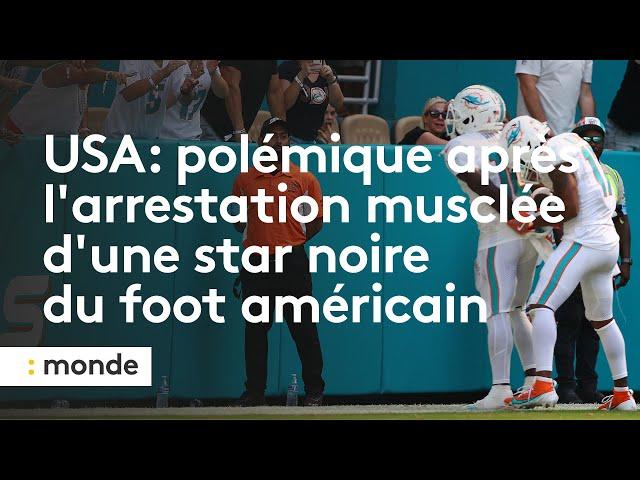 USA: polémique après l'arrestation musclée d'une star noire du foot américain