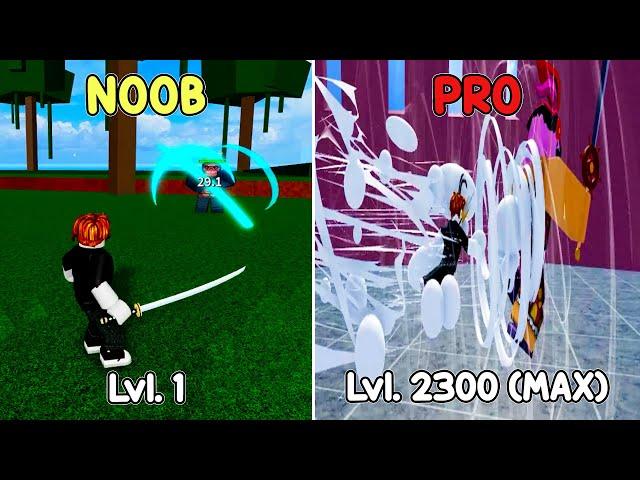 From A Noob To Becoming A Great Swordsman in Blox Fruits