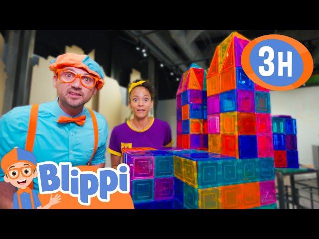 Blippi and Meekah Become COLOR DETECTIVES! + More |  Blippi and Meekah Best Friend Adventures