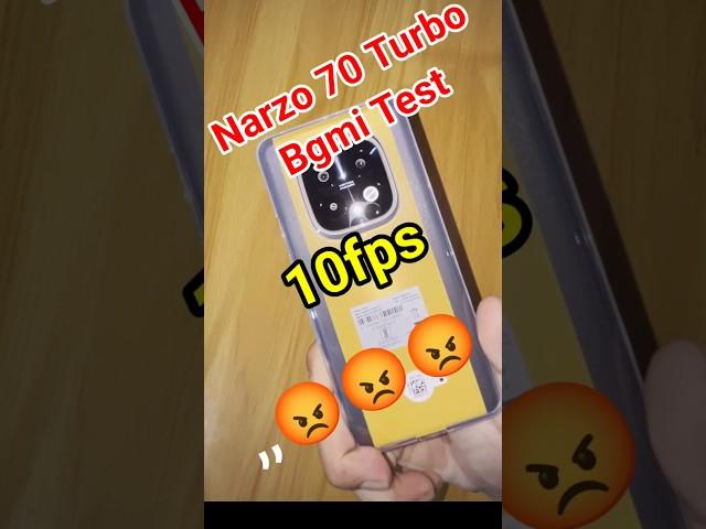 Realme Narzo 70 Turbo Bgmi Test // 10Fps Don't Buy #shorts #realmenarzo70turbobgmitest