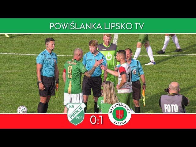 Proch Pionki - Powiślanka Lipsko 0:1 (Skrót) (forBET Puchar Polski)