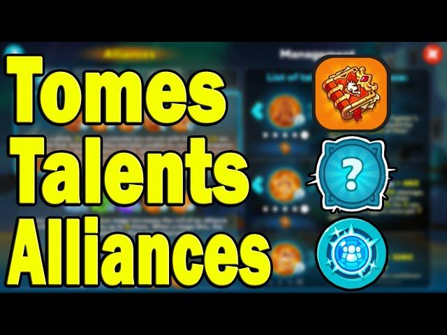 Hustle Castle Talents Tomes and Alliances Guide - Everything you need to know *Pet Giveaway*