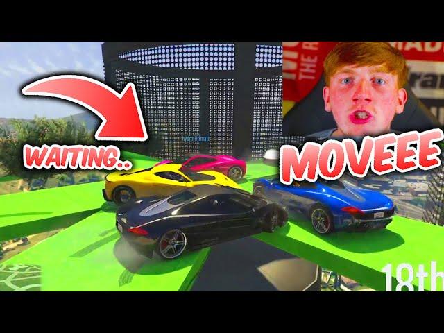 44 MINUTES OF ANGRY GINGE GTA RACING (STREAM HIGHLIGHTS)