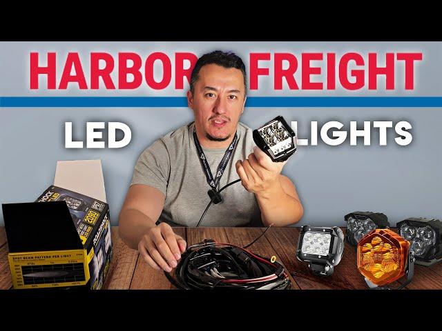 Harbor Freight ROADSHOCK LED Off-Road Light vs. Other Brands | Does the Underdog Outperform?