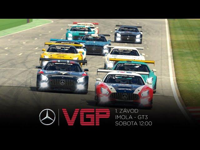 Mercedes-Benz Virtual GP 2020 - 1. závod - Imola - GT3