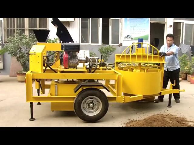 M7MI mobile hydraform interlocking brick machine