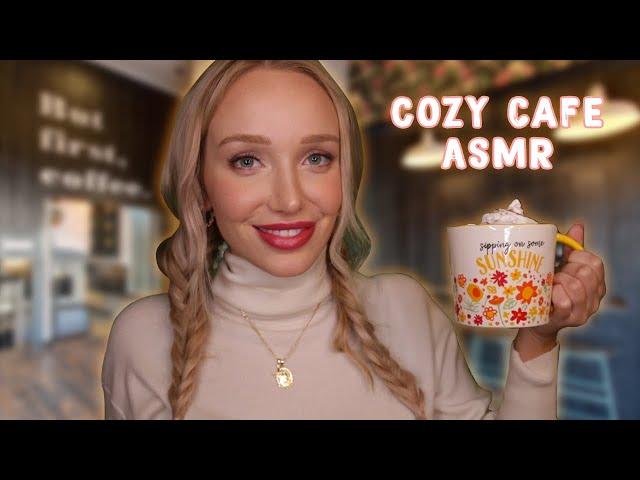 The Coziest Coffee Shop! (whispers + soft speaking, tracing, trigger words…) ASMR RP