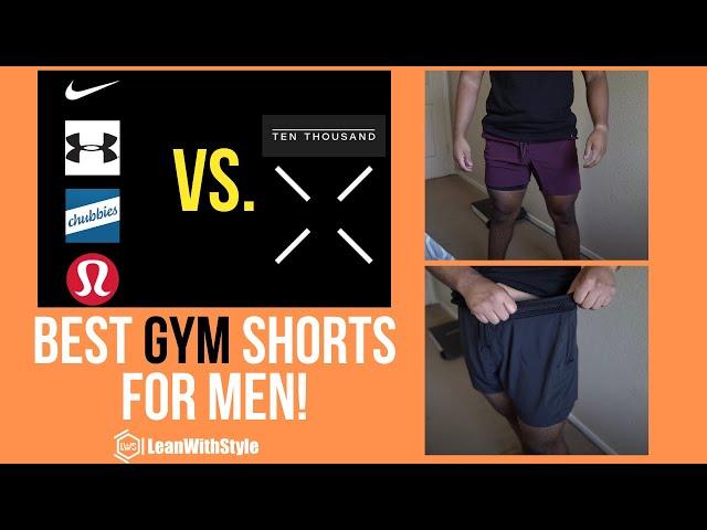 Best Gym Shorts for Men (Lululemon, Nike, Chubbies, and More Compared!)