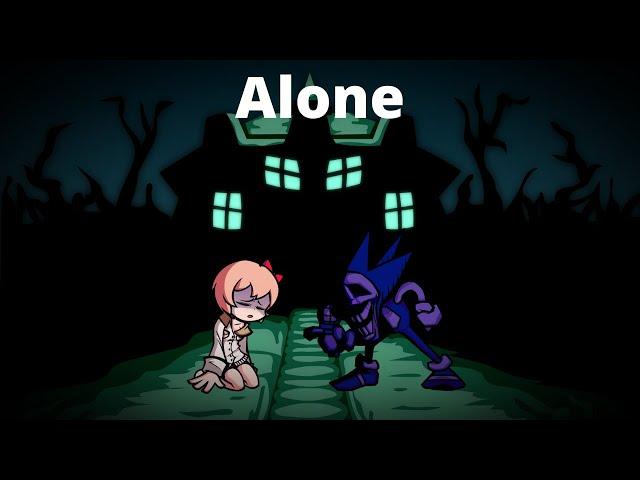 [FNF requested by WesMan5000] Sayori and Majin Sonic sing Alone (Playable)