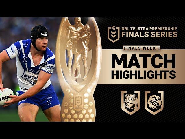 NRL 2024 | Bulldogs v Sea Eagles | Match Highlights