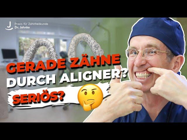 Gerade Zähne durch Aligner - funktioniert das? Ist das seriös? | Dr Smile, Invisalign & Co