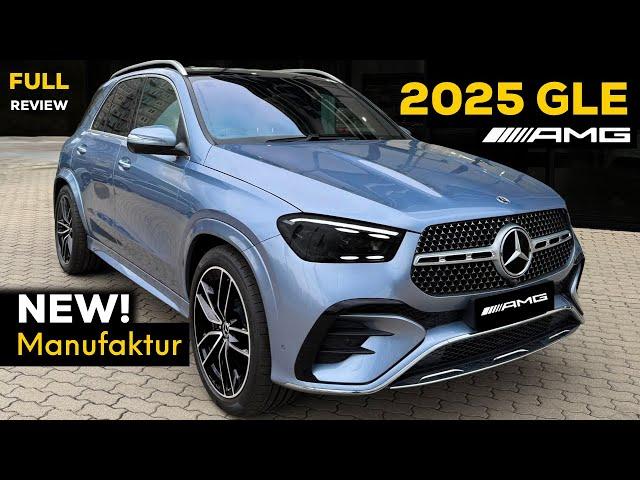 2025 MERCEDES GLE 450 AMG NEW CRAZY Manufaktur Spec! FULL Review