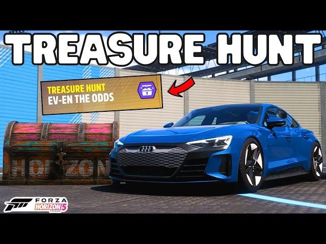 Forza Horizon 5-How to complete Treasure hunt EV-EN THE ODDS-Summer Treasure hunt Series 38