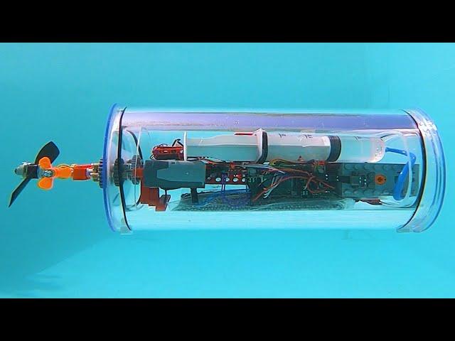 Building a Lego-powered Submarine 4.0 - automatic depth control