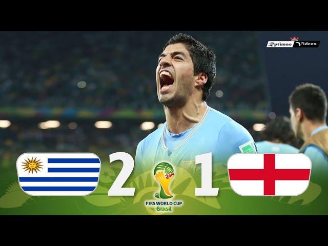 Uruguay 2 x 1 England ● 2014 World Cup Extended Goals & Highlights HD