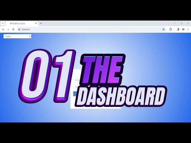 01 - THE DASHBOARD - BILLING BOOK - V3.1