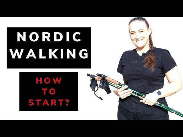 Nordic walking - how to start walking with poles?