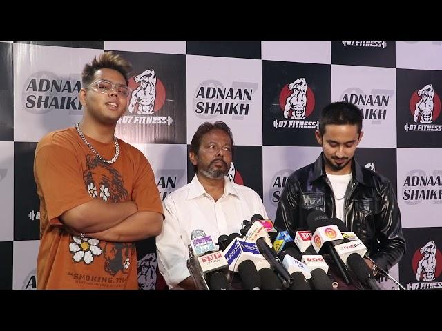 Adnaan Shaikh With Father and Brother Full Interview - 07 Fitness Gym Launch