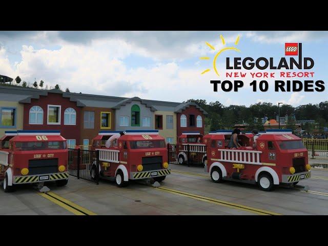 Top 10 Rides and Attractions at Legoland New York