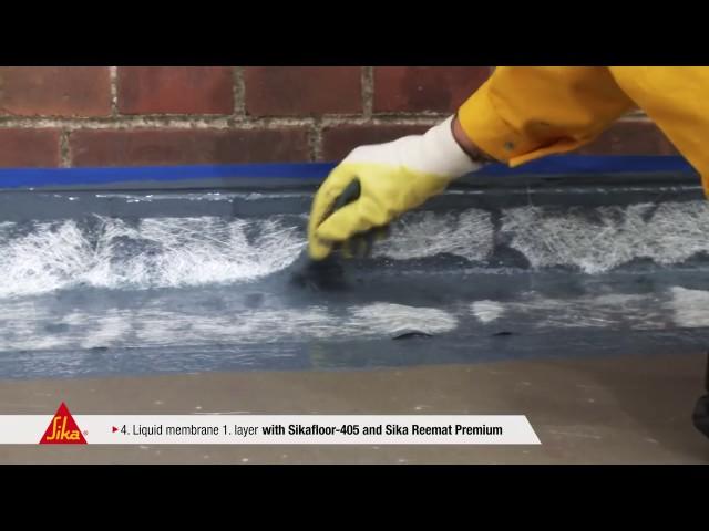 Sika Premium Balcony System Sikafloor 405 - How To