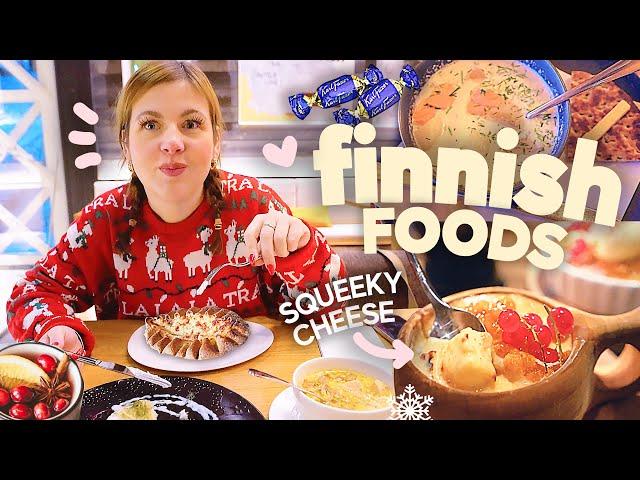 We tried traditional Finnish food in LAPLAND!  Rovaniemi Food tour! (First Impressions)