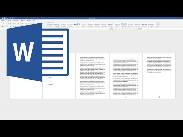 How to insert Page Number in Word from specific page ¦ Page numbers in Word