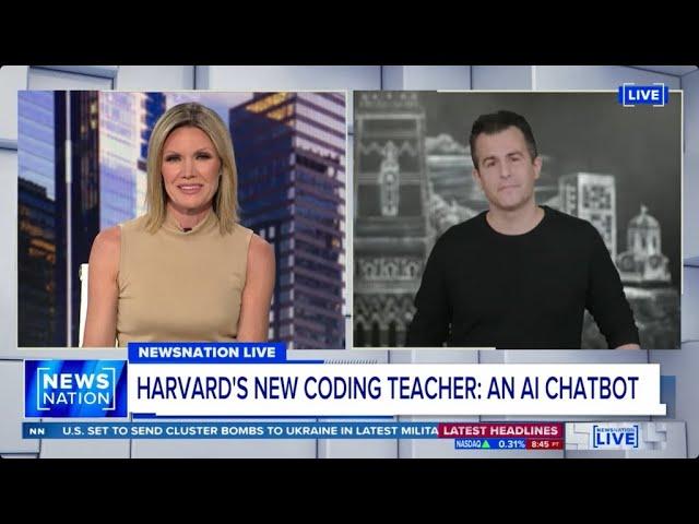 CS50's AI-based chatbot on NewsNation with Marni Hughes - July 7, 2023