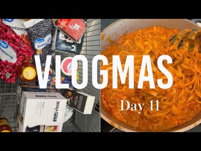VLOGMAS Day 11 | Making Meals with Madi: Spaghetti Lasagna