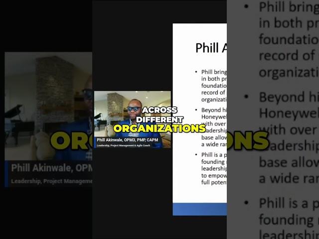 Unlock Your Project Management Success with Phil: A Mentorship Journey
